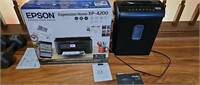 Epson XP-4200 Printer- Paper Shredder