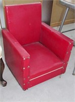 child's vinyl chair