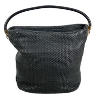 Cole Haan Woven Leather Tote Bag