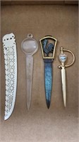 Letter Openers Lot of 4