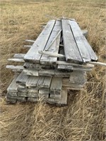 Pile of lumber 2x8's & 2x6's (39 pcs)
