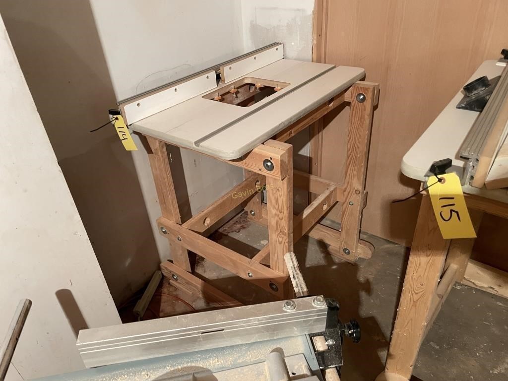 Router Table No Router