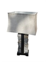 An Outdoor Table Lamp 29.5"H x 16"W x 13"D