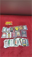 Big collection of 1986 topps wacky packs sticker