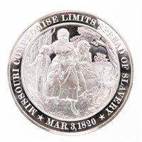 Sterling Silver USA Medallion