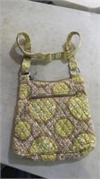 YELLOW PATTERN VERA BRADLEY SHOULDER BAG