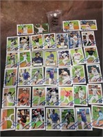 Lot of Topps Rookie Baseball Cards