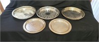 Silver Plate Serving Trays