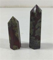 Dragon Blood Jasper Obelisk Stone Towers