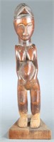 Baule female figure, 20th century.