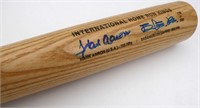 Hank Aaron & Sadaharu Oh Autographed Kings Bat