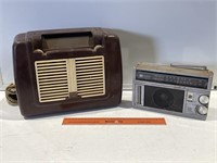 2 x Vintage Radios Inc. His Masters Voice &