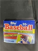 FACTORY SEALED 1989 TOPPS STICKERS