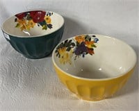 PIONEER WOMAN 6” CEREAL BOWLS QTY. 2