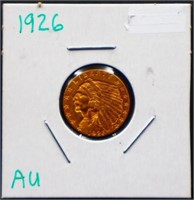 1926 $2.5 gold coin