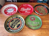 Vintage Beer Tray Lot