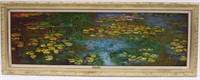 French Oil on Canvas Monet Durand-Ruel Label