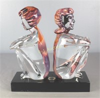 Dino Rosen, Double Glass Sculpture