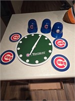 Cubs items, Coasters, Clock, Small Helmets