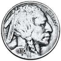 1930 Buffalo Head Nickel LIGHTLY CIRCULATED