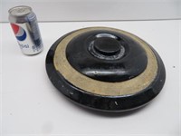 Stoneware lid (fit 10" inside dia jar)