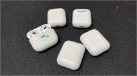 5 Pairs Of Older Model Apple Air Pods All Need Goo