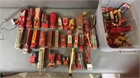 Collection Of Vtg-Mod Firetrucks w/ Pressed Steel