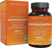 Vivanaturals Ashwagandha with Organic Black Pepper