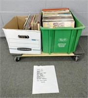 Large Lot Of Vinyl Records - See List In Photos