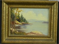 INDISTINCTLY SIGNED "LAKE JOSEPH, MUSKOKA" O/B