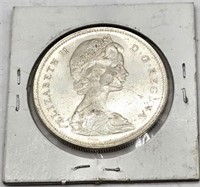 1967 Canadian Silver Dollar Goose Confederation