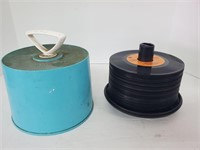 Disc go case and 45 records some flawed