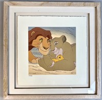 DISNEY SERIAGRAPH OF THE LION KING