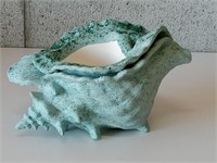 Conch Sea Shell Ceramic Planter