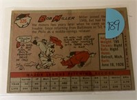 1958 Topps Bob Miller #326