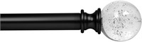 BLACK Curtain Rods, 1 Inch Curtain Rods