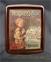 Vintage 1982 Hershey's chocolate tin tray