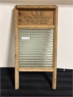 Vtg L.S.B. National Woodenware Ont, Washboard