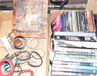 DVD'S, JEWELRY ! -L-1