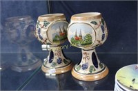 GERMAN POTTERY CUPS