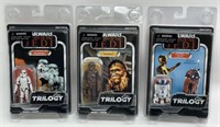 (3) 2004 Star Wars Trilogy Collection ROTJ Action