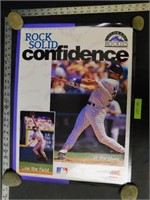 Rock Solid Confidence Larry Walker Posters