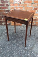 Small Square Inlay Table 23" x 17" x 14"