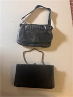 Two Older Style Ladies Purse/handbag