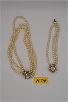 74K: necklace set
