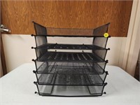 6 Stacking Desk Basket