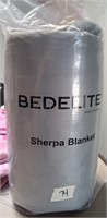 Sherpa Blanket *UNKNOWN SIZE* - Gray