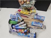 NO SHIPPING! Large Lot Assorted Fireworks