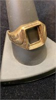 10K Gold Ring Size 9 1/2 No Stone