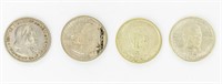 Coin 4 Silver Comm Half $$ VF-Gem Unc.